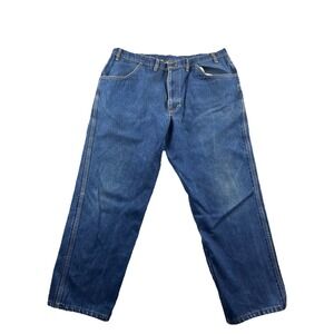 Vintage Cabela's Gore-Tex Lined Jeans Blue Denim Made USA Mens 42‎ (38x29*)